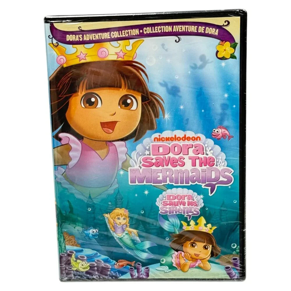 Dora The Explorer Mermaid Adventures 2 DVD Collection‎ New Sealed - Picture 3 of 5